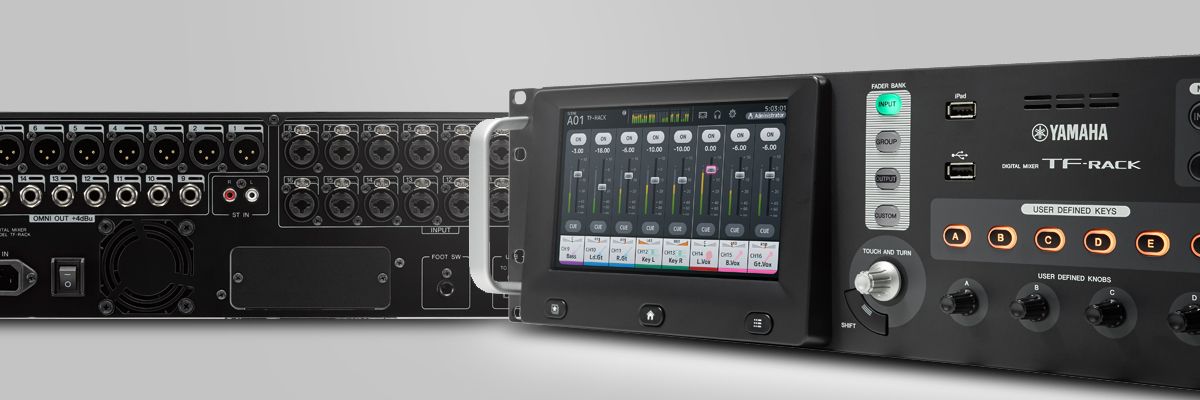 TF-RACK - Features - Mixers - Professional Audio - Products 