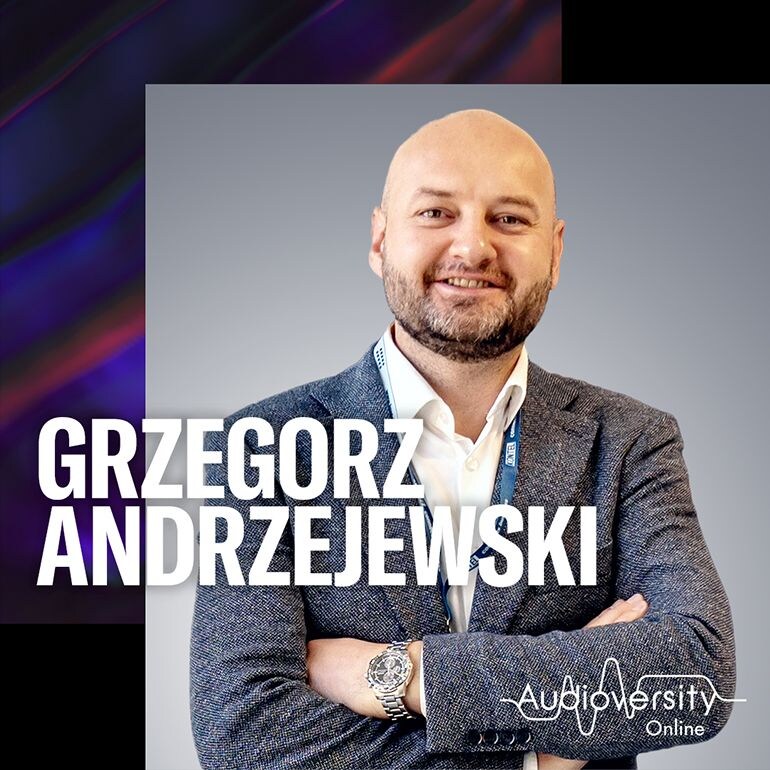 Image of an Audioversity Online learner Mr. Grzegorz Andrzejewski from Poland.