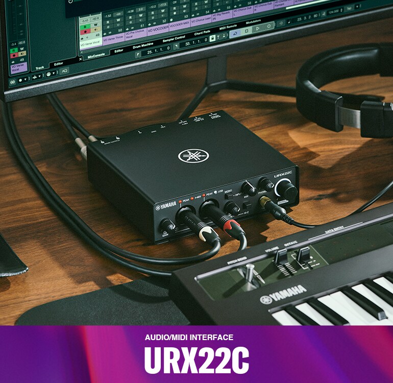 URX22C - Overview - URX-C Series - Interfaces - Products - Music
