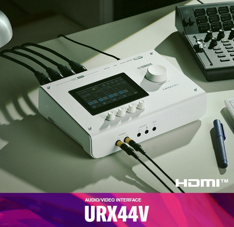 Yamaha Audio/Video Interface URX44V