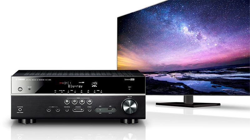 YAMAHA 5.1Ch AV Receiver (RXV385B) – Audio Video Unlimited