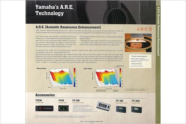 Yamaha Original Wood Reforming Technology A.R.E.