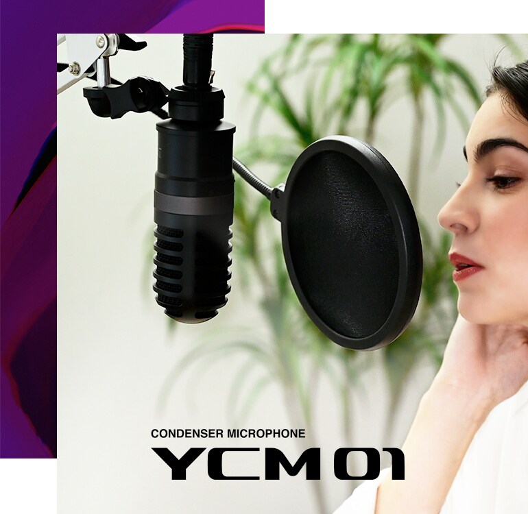 YCM01 - Overview - Microphones - Products - Streaming & Gaming