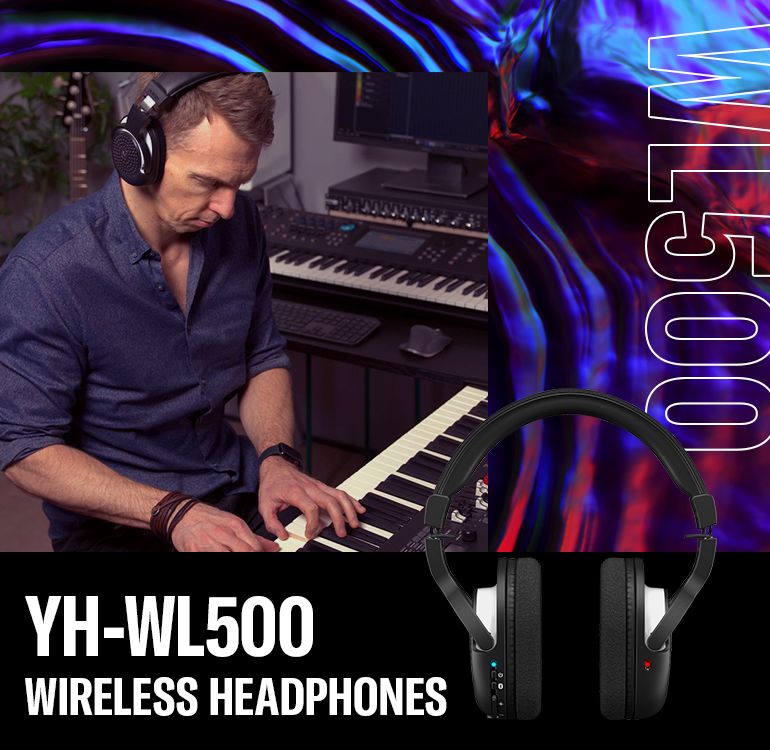 YH-WL500 Wireless Musical Instrument Headphones - Yamaha USA