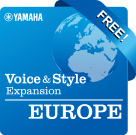 Europe (collection "Best Of") (données compatibles Yamaha Expansion Manager)