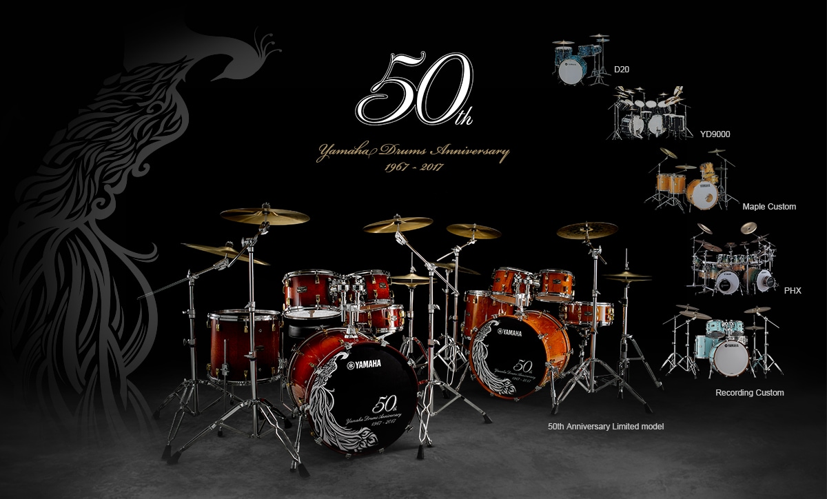 50th Yamaha Drums Anniversary 1967-2017