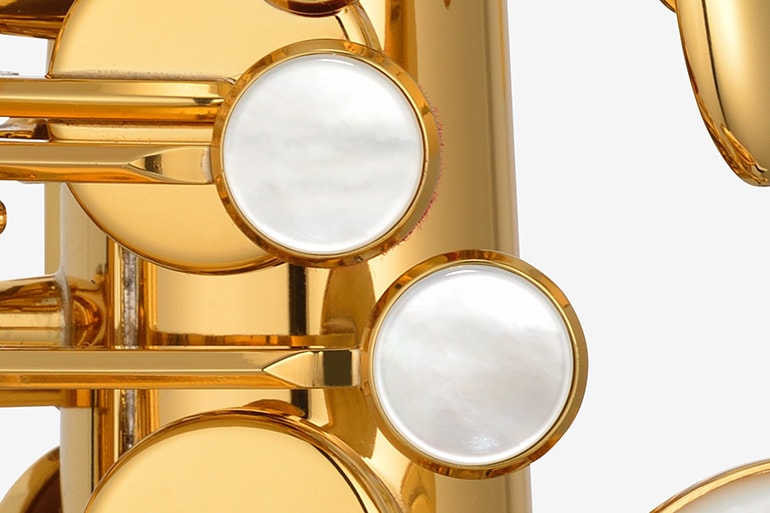 Bouton de touche en nacre