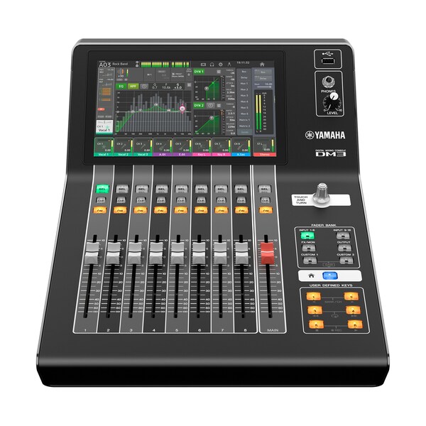 Console de mixage numérique Yamaha série DM3