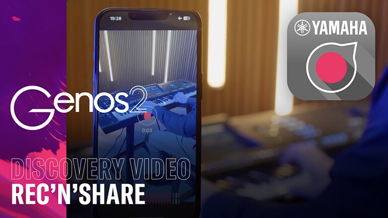 Video thumbnail of Genos2 "How To Use Rec'n'Share"