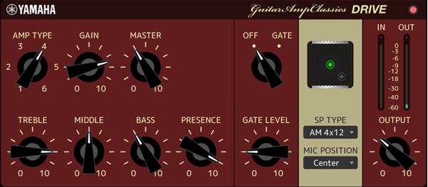 Yamaha dspMixFx: Drive