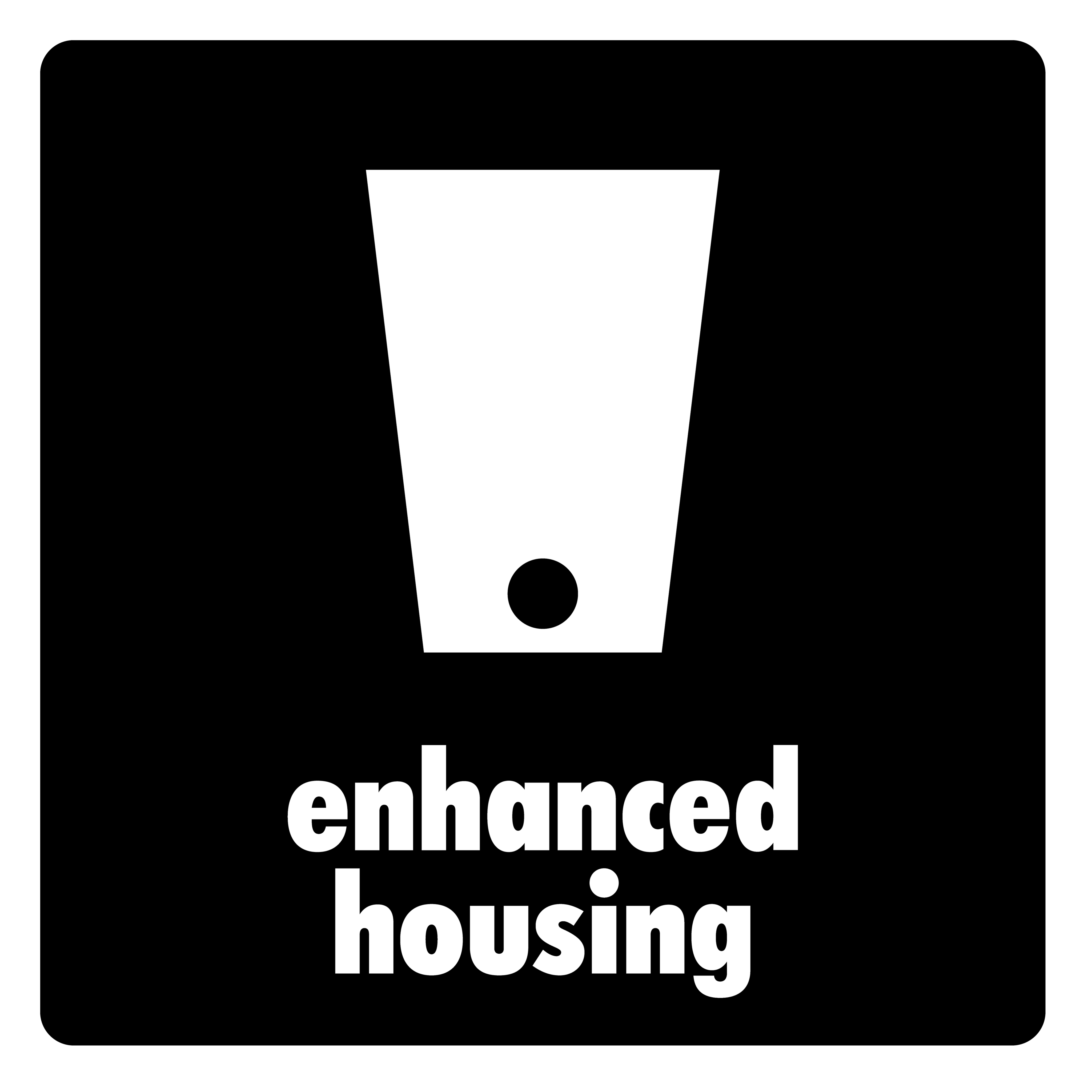 Boîtier amélioré pour un son de batterie propre et fiable.