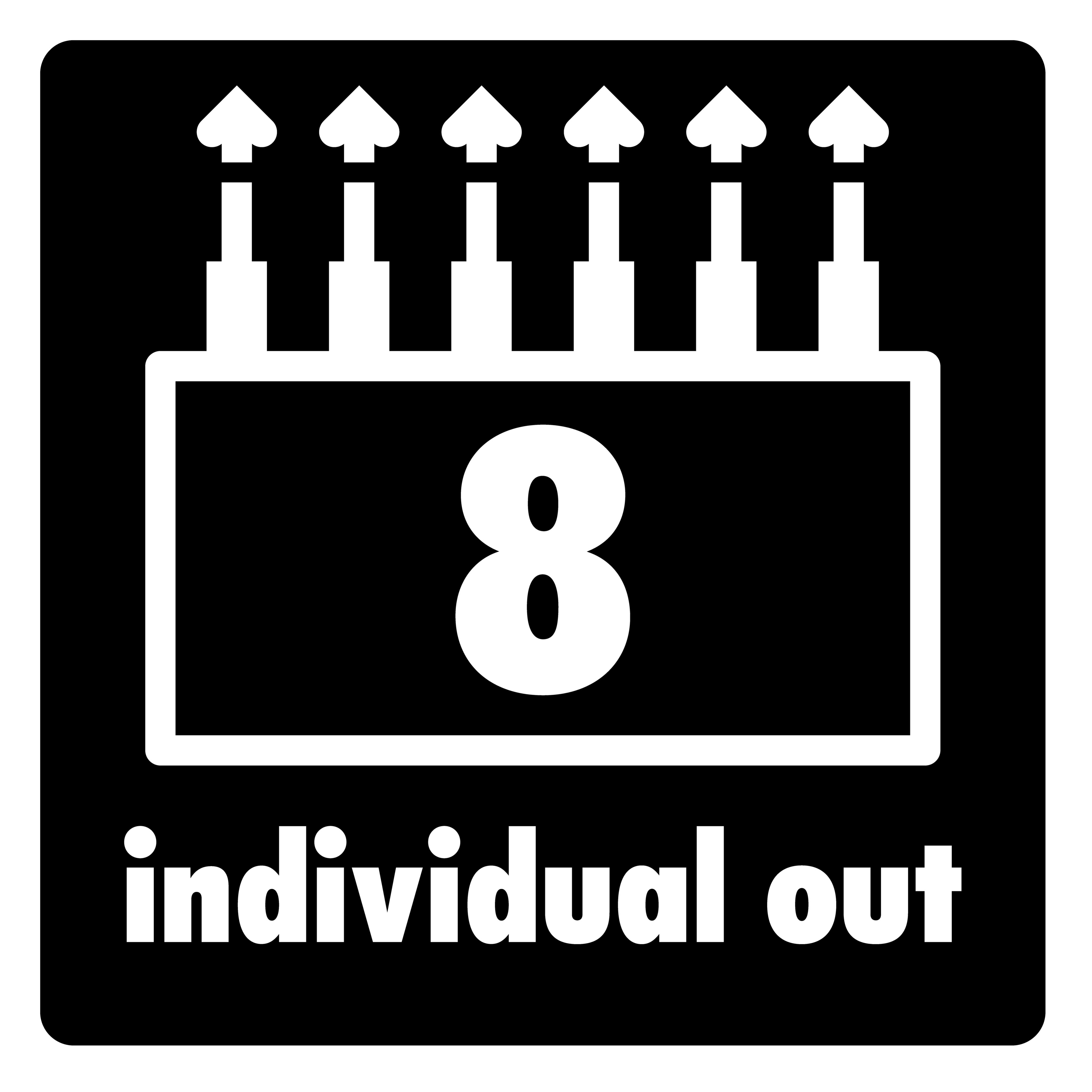 Huit sorties pour envoyer les canaux de batterie et d'effets séparément à la sonorisation