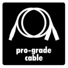 Sortie stéréo nette avec le câble épanouisseur professionnel inclus.