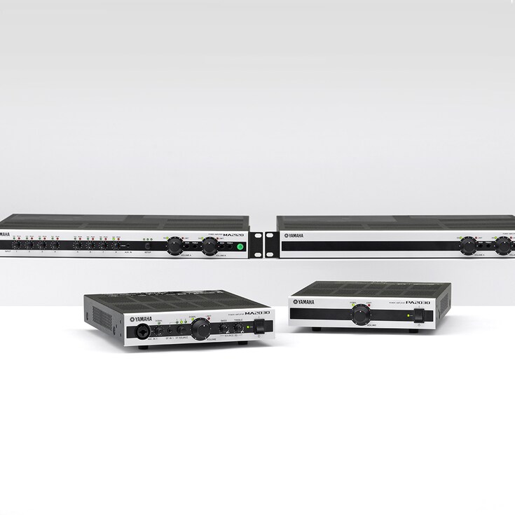 Yamaha Stereo Power Amplifiers MA/PS Series