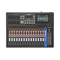 Console de mixage numérique Yamaha 22 canaux avec interface vidéo MGX16V B (noir)