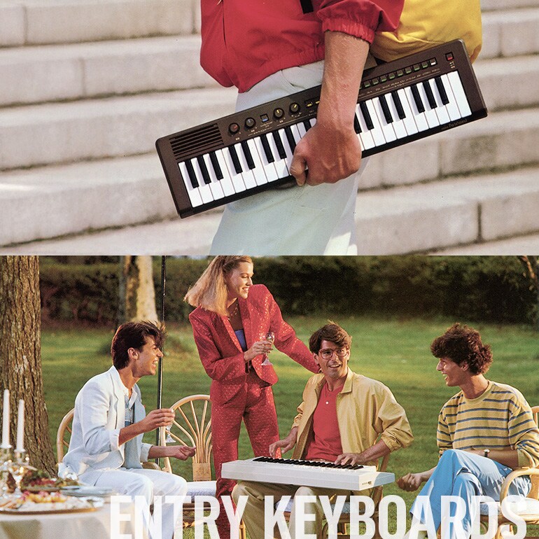 Entry Keyboards: Increasing the number of people who play music