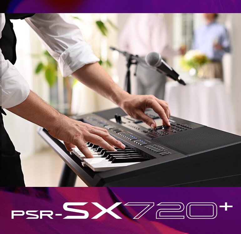 Station de travail arrangeur Yamaha PSR-SX720+