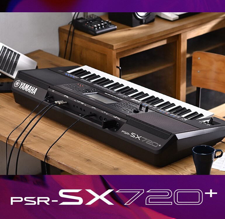 Station de travail arrangeur Yamaha PSR-SX720+