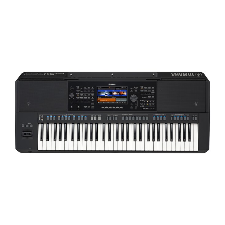 Vue de dessus de la station de travail arrangeur Yamaha PSR-SX720+
