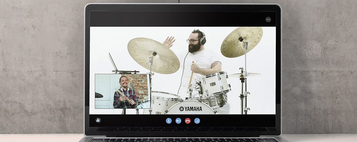 Scène d'utilisation de l'EAD50 pour un cours en ligne