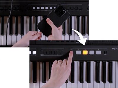 PSR-E583 Image caractéristique de Quick Sampling