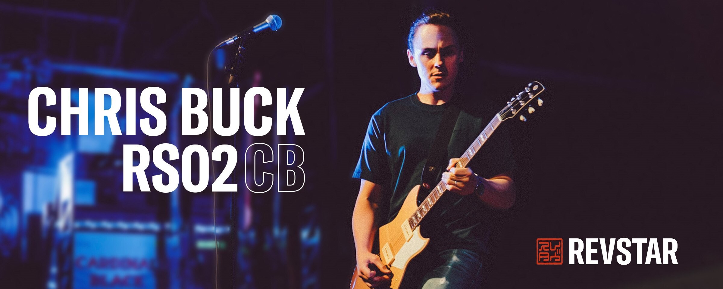 Chris Buck jouant sur sa Signature Revstar RS02CB