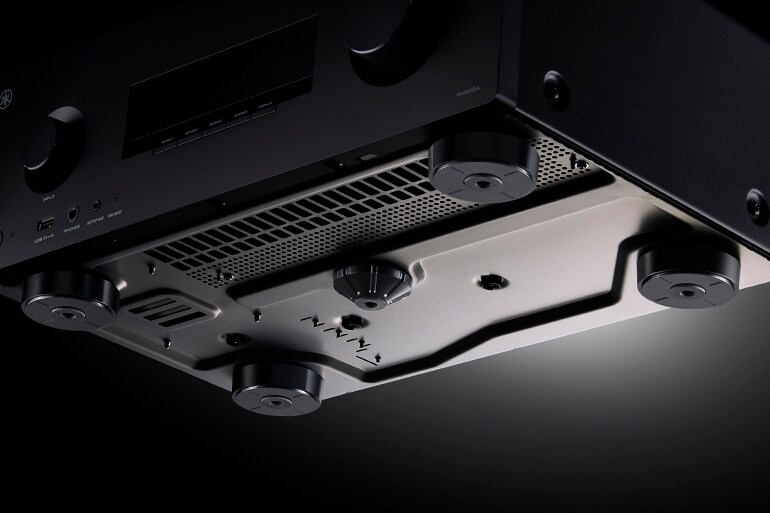 Vue du dessous du RX500A.