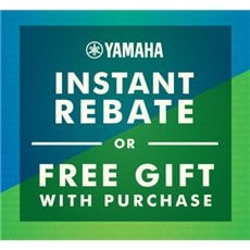 Yamaha Instant Rebate and Free Gift Offer Thumbnail