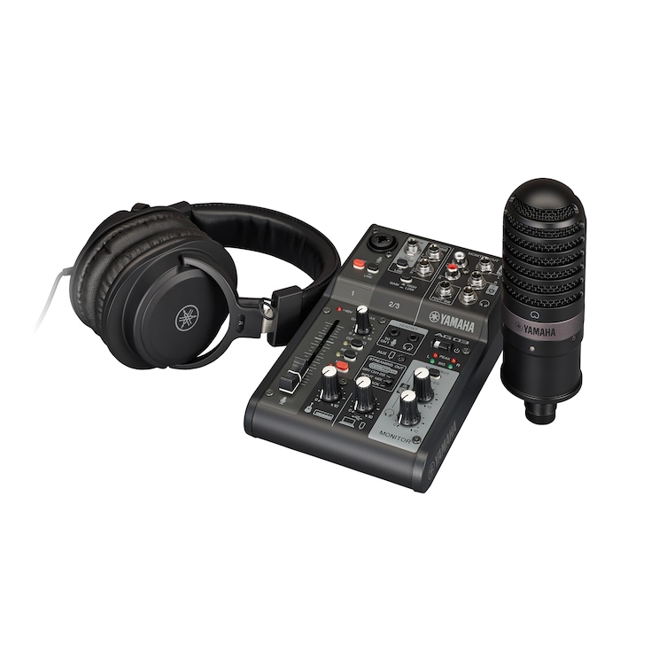 Yamaha Live Streaming Pack AG03MK2 LSPK Black