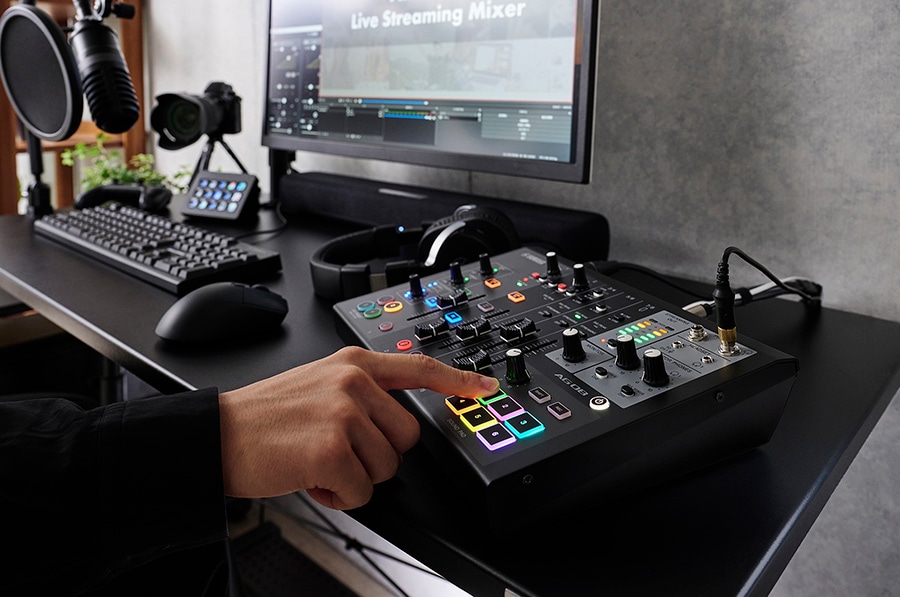 Yamaha Live Streaming Mixer AG08