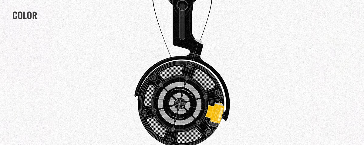 La vue latérale du casque YH-5000SE.