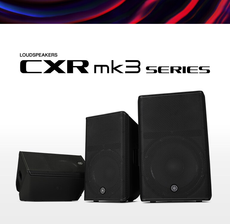 Enceintes Yamaha série CXR mk3