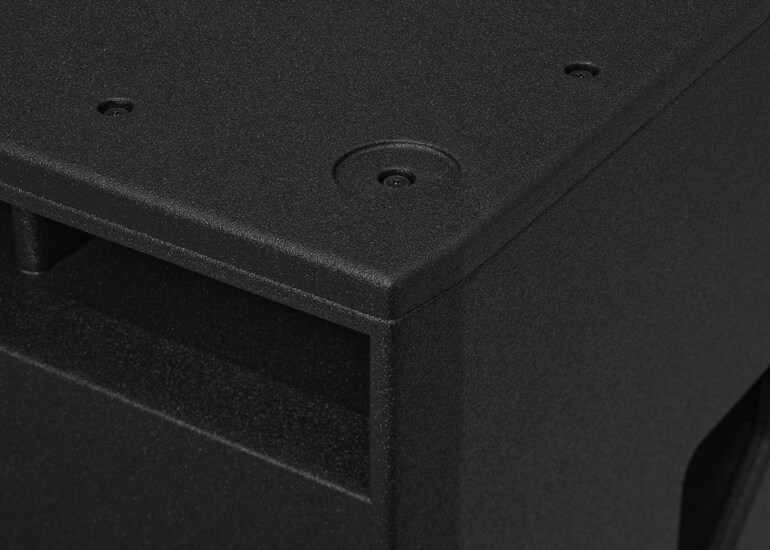 3 - Boîtier en contreplaqué haute performance avec revêtement en polyurée durable
