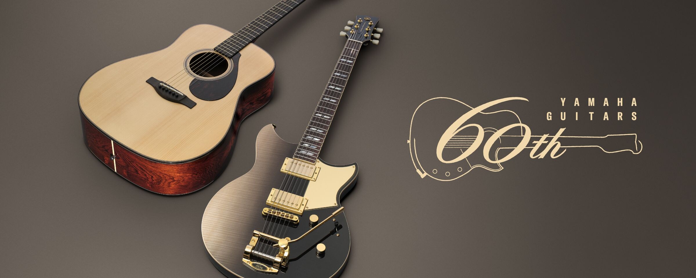 60e anniversaire des guitares Yamaha