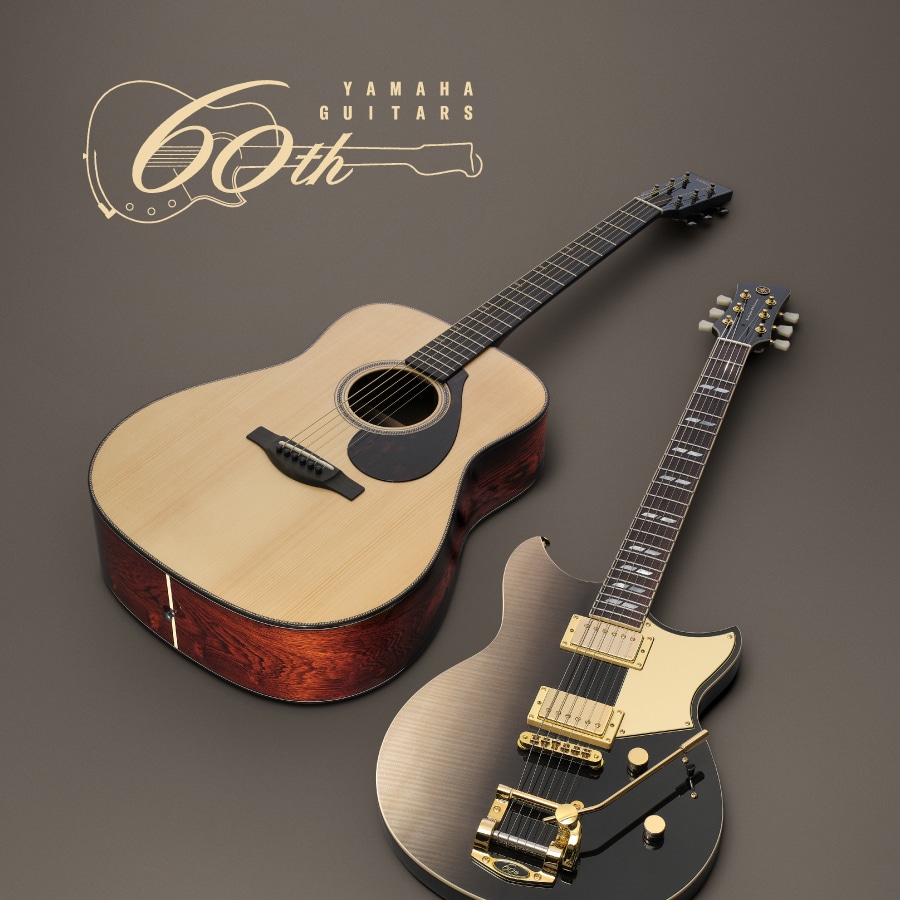 60e anniversaire des guitares Yamaha