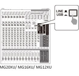 Pour MG20XU/MG16XU/MG12XU
