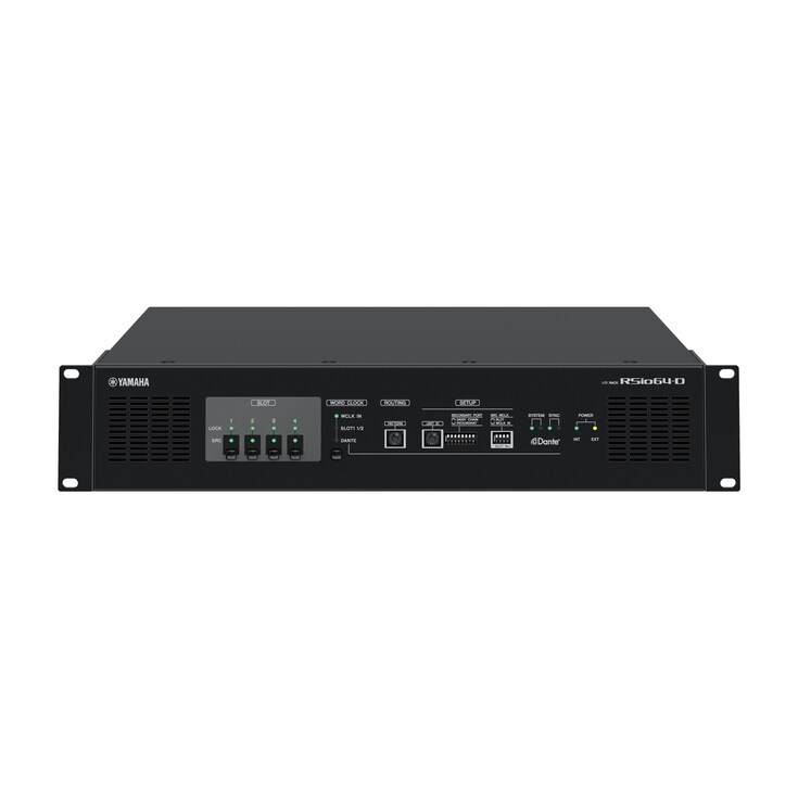 Yamaha I/O Rack R Series (SLOT) RSio64-D