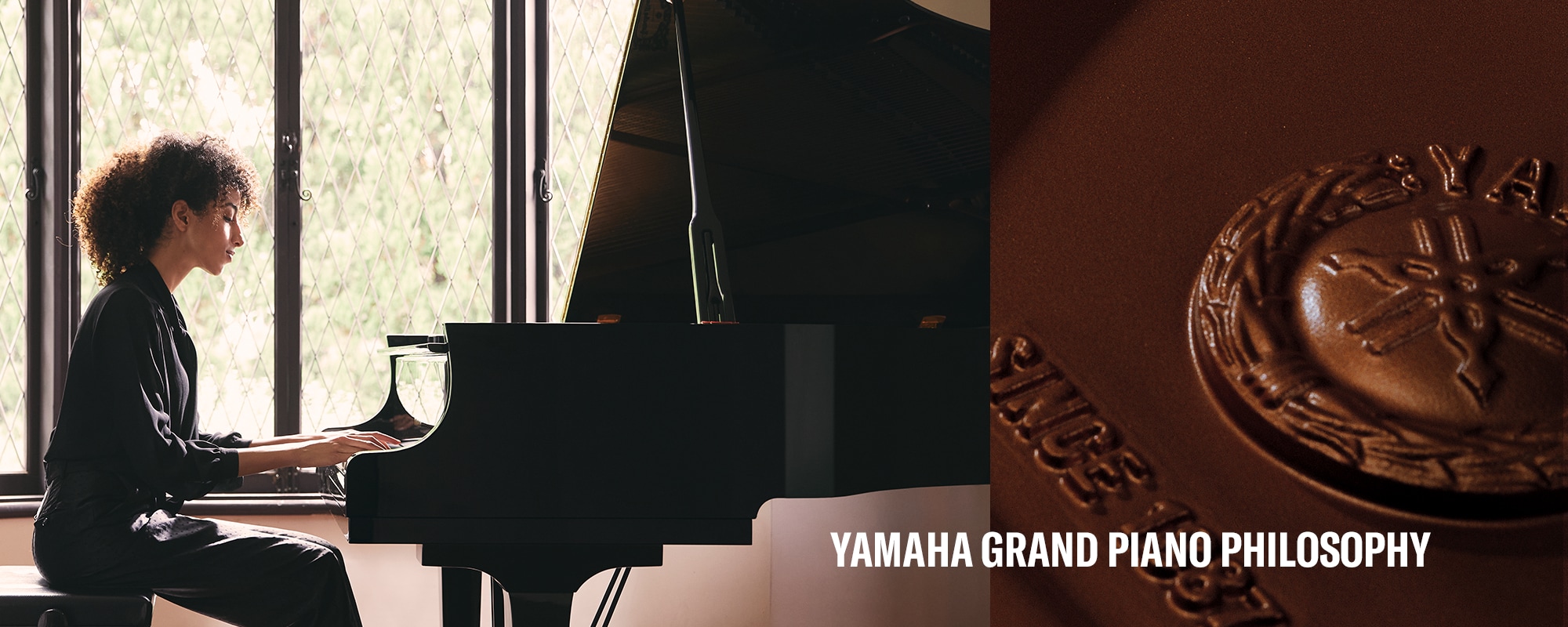 Visuel principal du piano à queue Yamaha Philosophie
