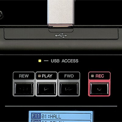 Enregistrement et lecture sur périphérique USB