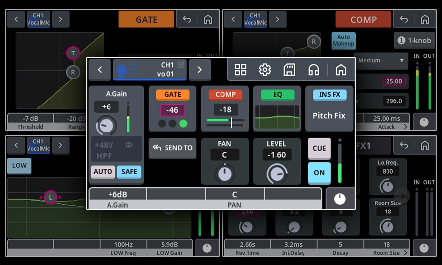 Yamaha MGX16V : affinez votre vision