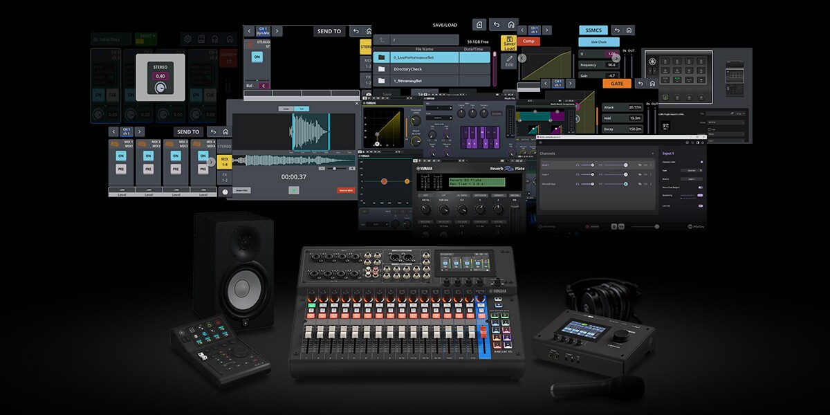 Yamaha et Steinberg dévoilent la « Mise à jour de juin 2026 » pour renforcer l'écosystème MGX/URX/CC1 et MixKey
