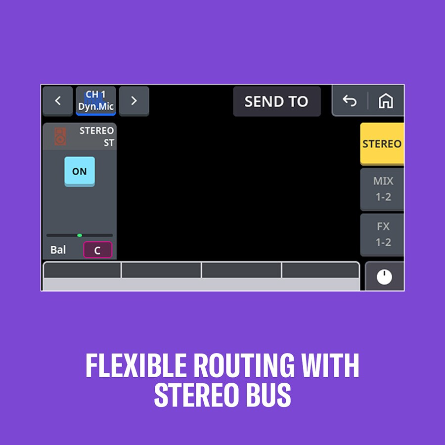 Routage flexible avec le bus STEREO