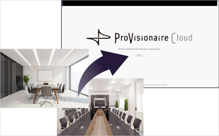 Illustration montrant la fonction « Téléverser une photo de la salle »