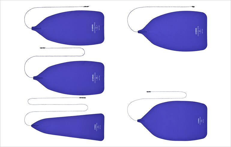 Glissent dans les instruments sans accrocher