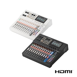 Console de mixage numérique Yamaha 18 canaux avec interface vidéo MGX12V