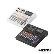 Console de mixage numérique Yamaha 18 canaux avec interface vidéo MGX12V