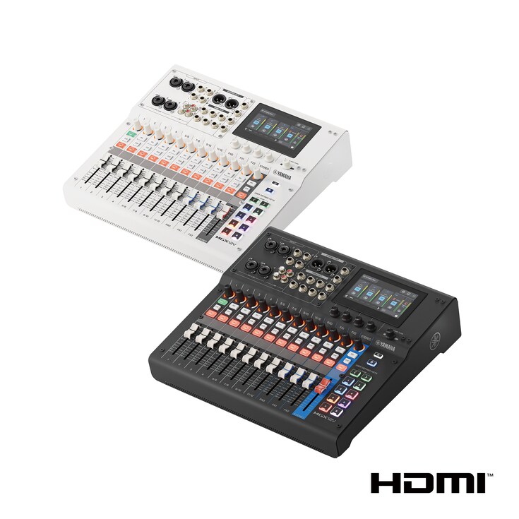 Console de mixage numérique Yamaha 18 canaux avec interface vidéo MGX12V