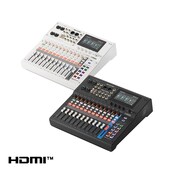 Console de mixage numérique Yamaha 18 canaux avec interface vidéo MGX12V