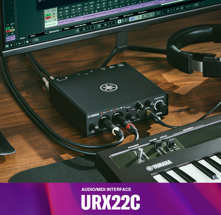 Yamaha Audio/MIDI Interface URX22C