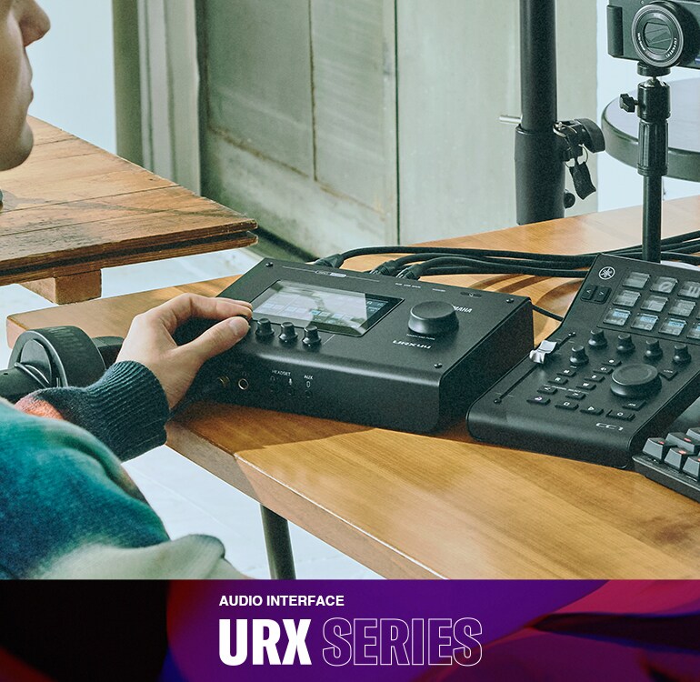Interface audio Yamaha série URX